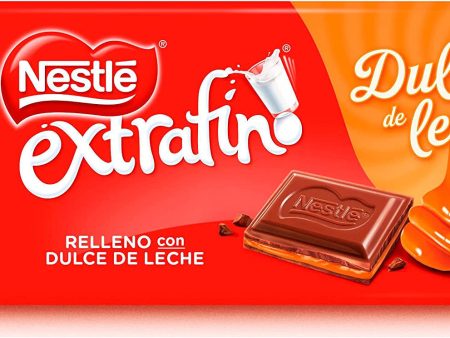 Nestlé Extrafino Dulce de Leche - Tableta de Chocolate -120g (Caducidad: 31-10-2022) Sale