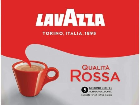 Café molido Lavazza - Qualita Rossa - Paquete 500g Online Sale