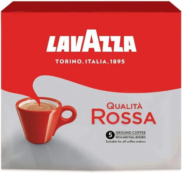 Café molido Lavazza - Qualita Rossa - Paquete 500g Online Sale