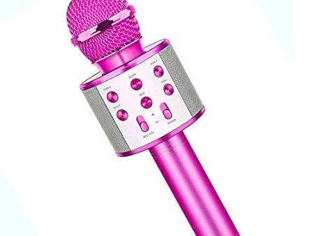 Geschenpark Microfono Karaoke, Microfono Niña Regalos para Niña de 4-12 Años Micrófono Karaoke Bluetooth Juguetes para Niños de 4-12 Años Regalos Niña Dinámicos Juguetes Reacondicionado Online now